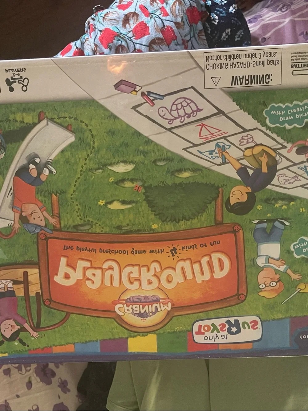 Hasbro Cranium Playground Board Game - Green and Orange